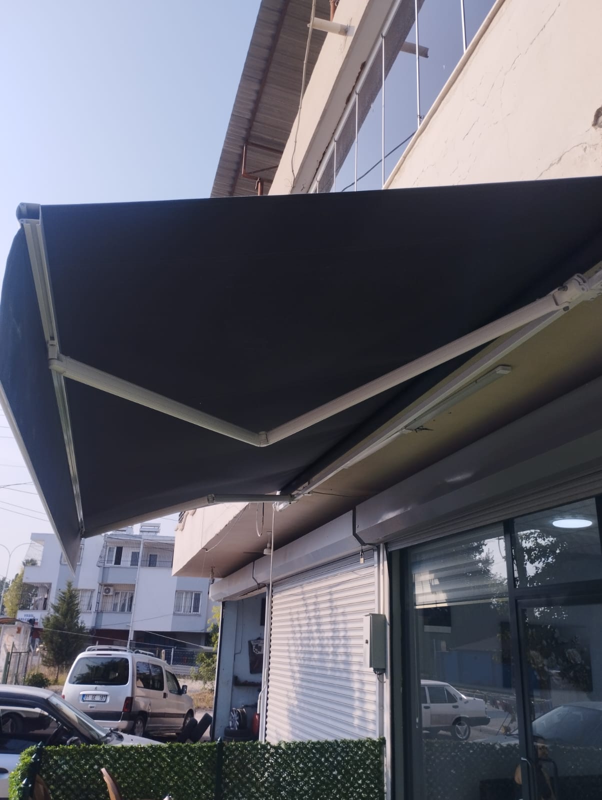 Kollu Tente Uygulama