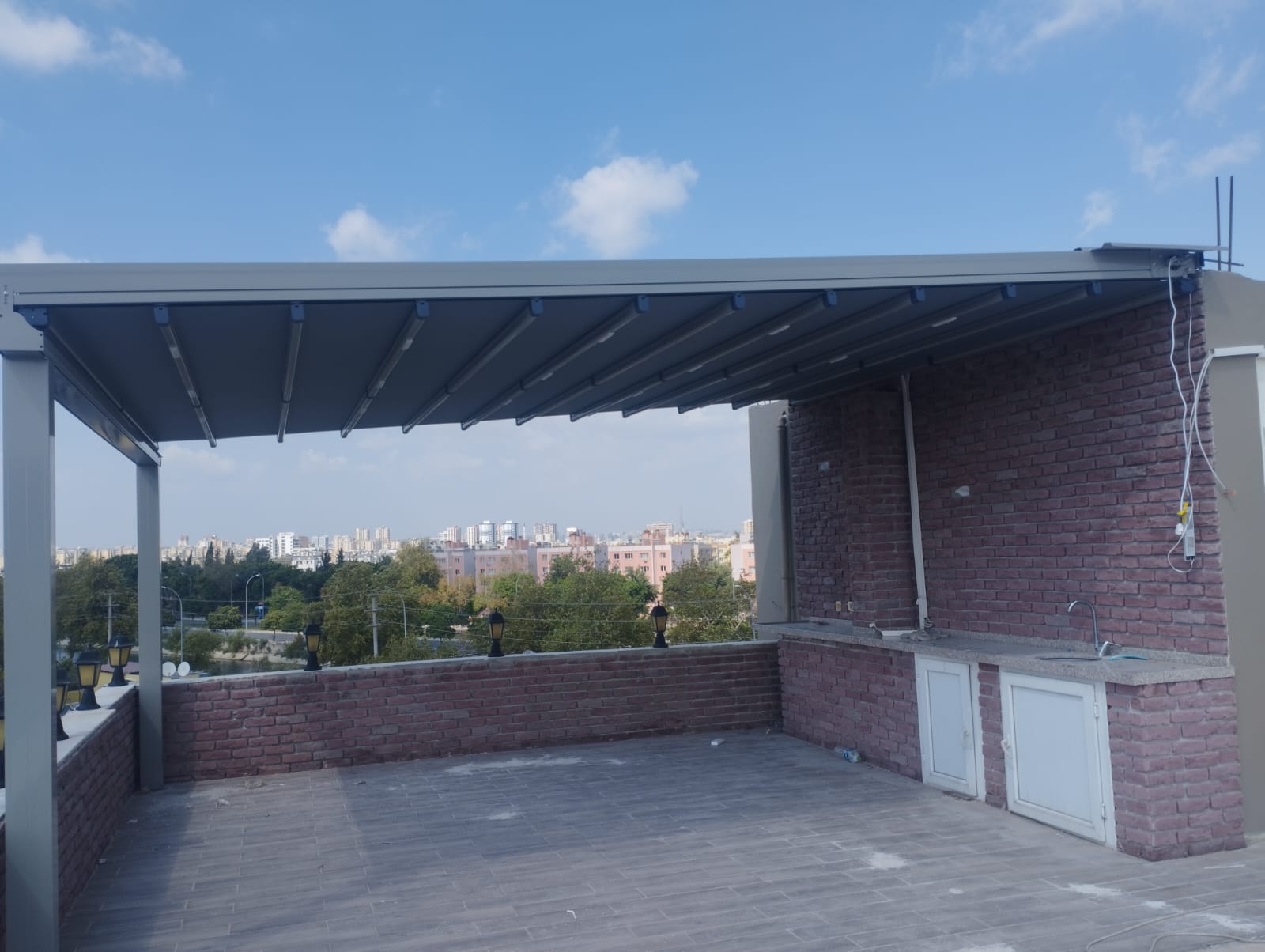 Adana Teras Gölgelendirme Sistemleri Uygulama